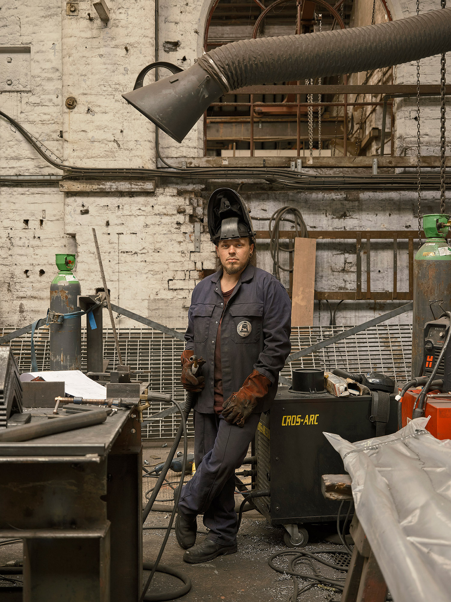 portrait Images from a personal project about Loughborough bellfoundry