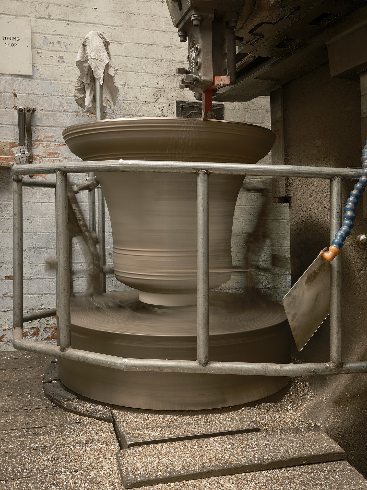 Interior Images from a personal project about Loughborough bellfoundry