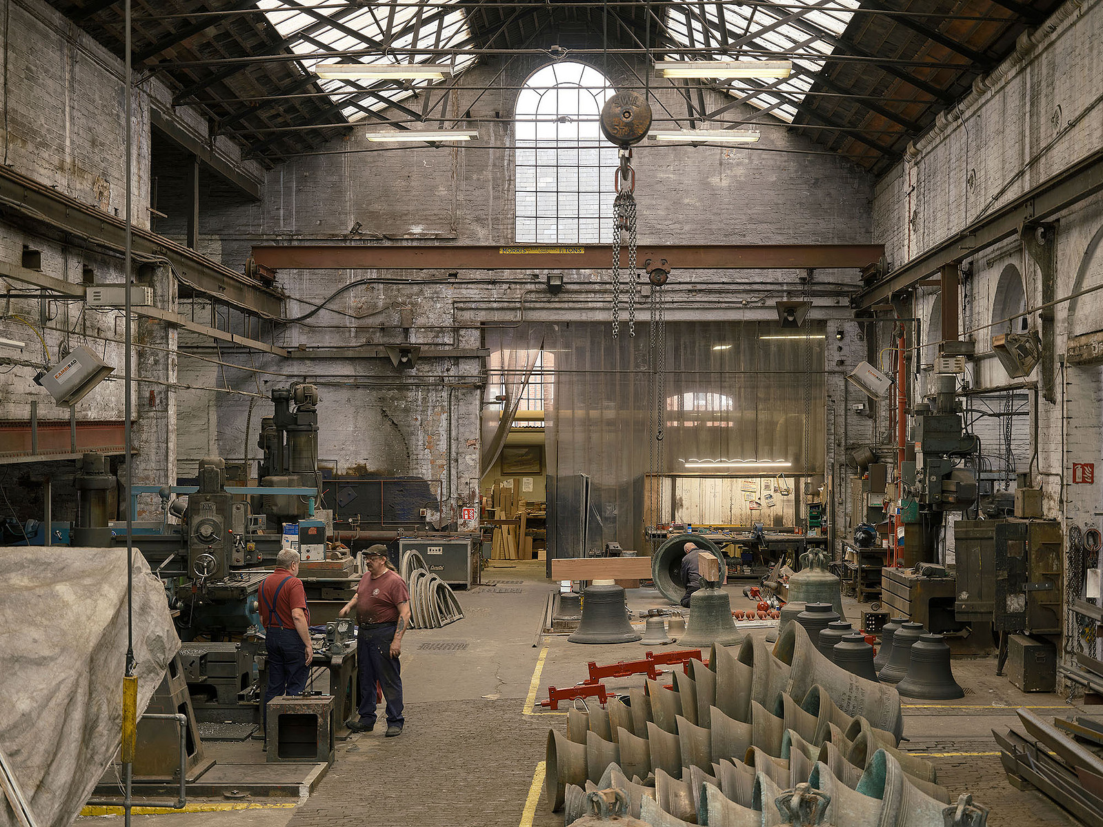 Interior Images from a personal project about Loughborough bellfoundry