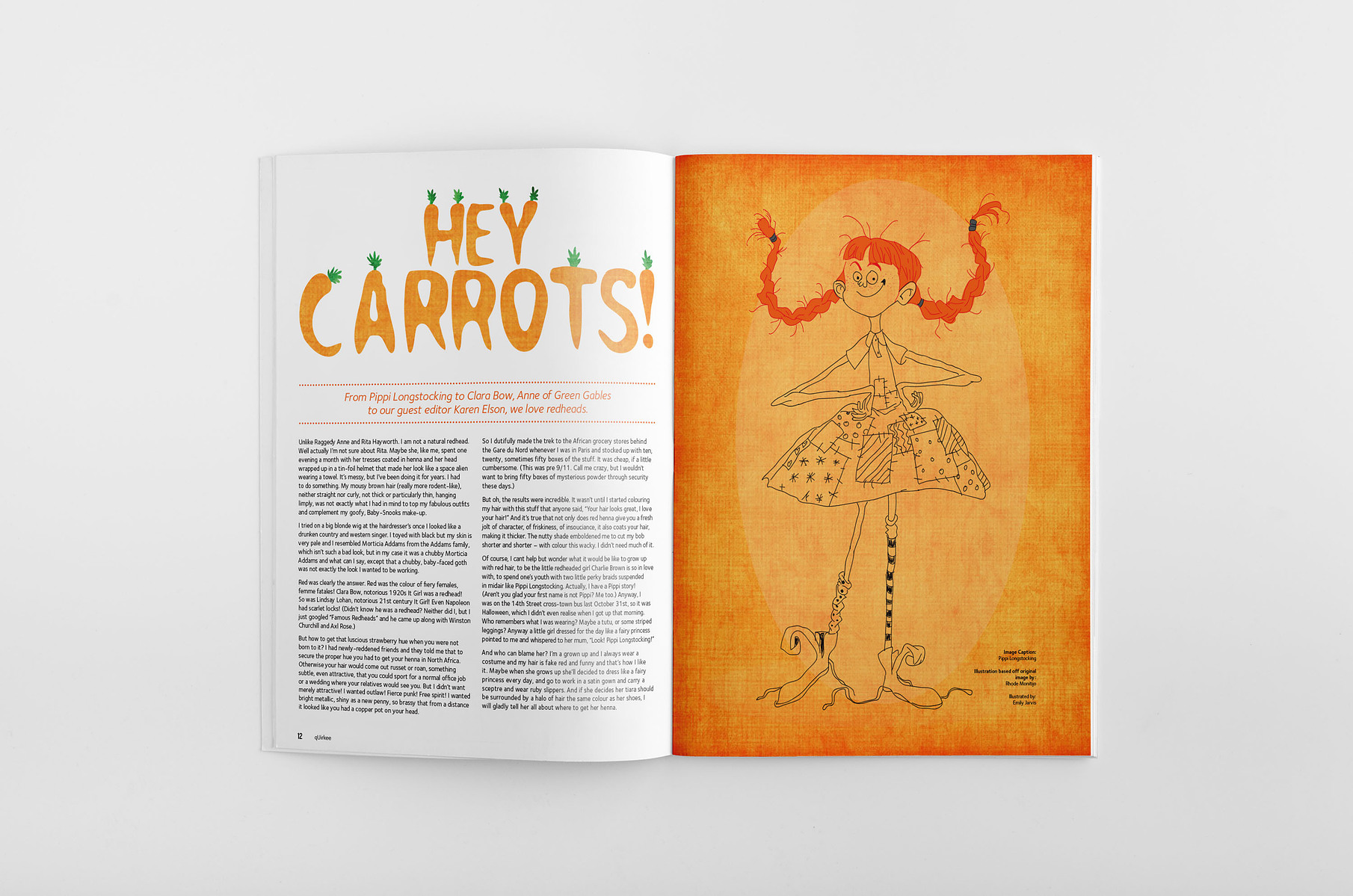 Magazine spread 1