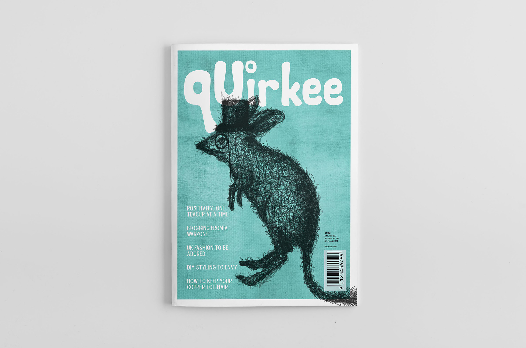 Magazine cover, bilby