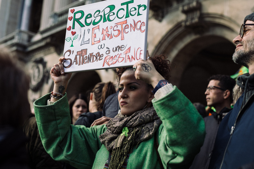 Marche pour le climat à Paris, samedi 16 mars 2019.
#biodiversité #climat #climatestrike #Ecologie #ecology #environnement #laffairedusiecle #manifestation #marchedusiècle #marchepourleclimat #photography #politique #protest #social #streetphotography