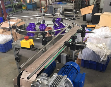 Accumulation Table with Side Conveyor Belt Exit