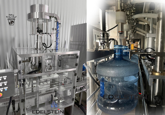 3/5- Gallon Jug Washing Filling Capping Machine