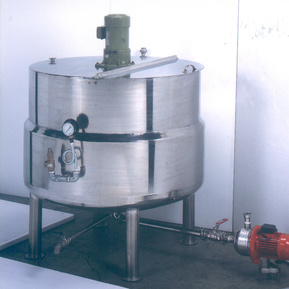 Double stem kettle