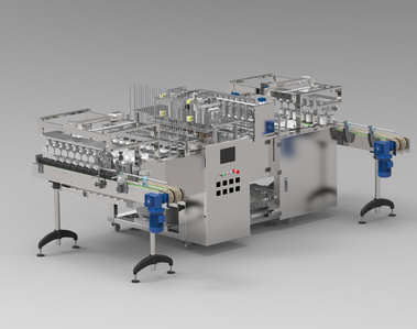 Multi-lane  Tub/Tray Filling Sealing Machine