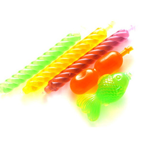 EDELSTEIN Bong-Bong Ice products with various shapes (soft tube) made in Taiwan