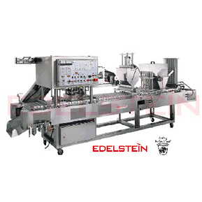 Multi-Lane Cup Filling-Sealing Machine 
model: ED-MLC-202R
Rolled foil
for small cup (cup mouth Dia. smaller than 50mm)