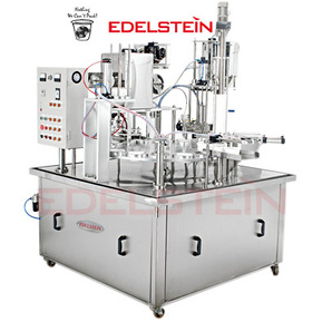 Overview of machine
Cup Rotary type Filler-Sealer RCR-L
Rolled foil
for liquid material