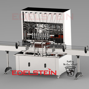 Linear Type Overflow Filling Machine 10 Filling Nozzles
In-Line Filler 10 Head