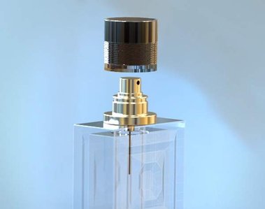 Perfume Pump Vial Bottling Line :  Perfume Pump Bottle (Vial) Vacuum Filler +  Crimping Machine + Snap-on Capper + Accumulation Table 