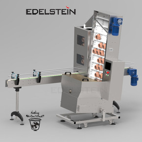 Lifting Waterfall Bottle Sorter