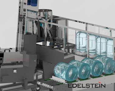 3 gallon / 5 gallon Jug Washing-Filing-Capping Machine