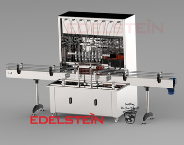 Overview
Linear type Equal-Level Filling Machine
Model: ED-LLGF-8
8-heads
