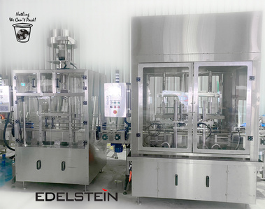 In-line Bottle Pressure Overflow Fillier and Cappng Machine for  3-gallon / 5-gallon jug drinking water