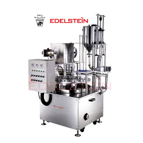 Rotary Cup Filling Machine 
model: RCP-L
Pre-form foil
Liquid Filling System