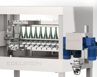 Linear Bottle Air Rinser for glass bottle drinking water