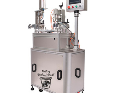 Plastic Jar Filling Line for Face Cream : Rotary Jar Filler-Sealer 