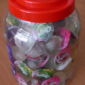 mini-cup jelly