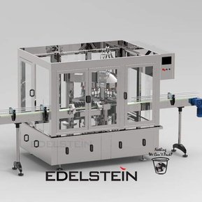 Rotary Type Bottle Aluminum Foil Sealing Machine 18 Sealing Heads 20 Sealing Heads