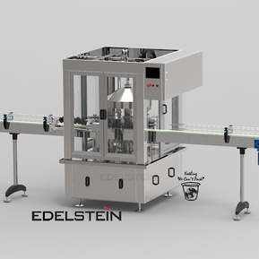 Rotary Type Bottle  Aluminum Foil Sealing Machine 12 Sealing Heads from EDELSTEIN