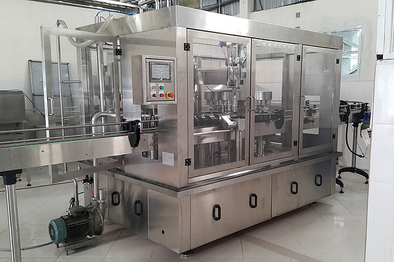 HDPE Yogurt Filling, Aluminum foil Forming, Sealing Machine