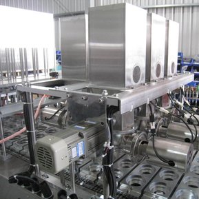 Multi-Lane Cup Filler-Sealer ED-MLC-201 (granule, coffee powder)