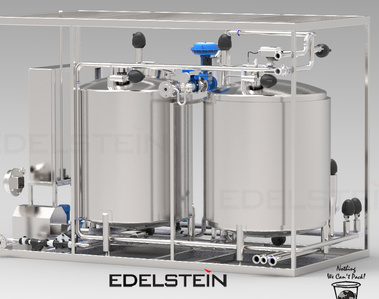 CIP (Clean In Place) Unit Dual Tanks