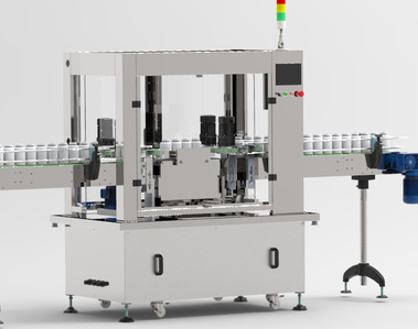 Linear type bottle air rinser
In-Line Ionizer Jar Rinsing Machine
4 Rinsing Nozzles inverted rinser for plastic or glass pharmaceutical jar
