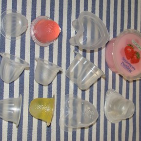 small cup jelly