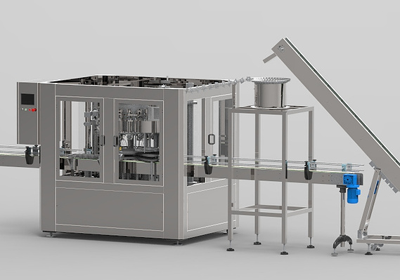 Rotary Type Monoblock Bottle Piston Filling-Capping Machines for Lotion
