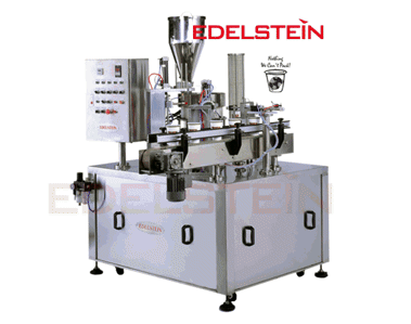 Rotary Cup Filler-Sealer for medium productivity demand