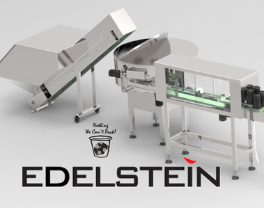 Linear Type Bottle Unscrambling Machine from EDELSTEIN