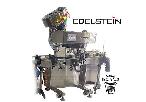 Plastic Bottle Filling Line for Milk :  In-Line Bottle Spindle Screw Capper