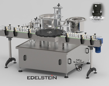 Perfume Pump Vial Bottling Line :  Perfume Pump Bottle (Vial) Vacuum Filler +  Crimping Machine + Snap-on Capper + Accumulation Table 