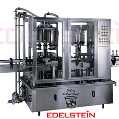 EDELSTEIN Rotary Type Bottle Vacuum Filling Machine
Rotary Bottle Vacuum Filler
Rotary Bottle Vacuum Filling Machine