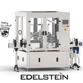 Rotary type Bottle Air Rinser from EDELSTEIN