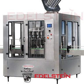 EDELSTEIN Rotary Type Bottle Piston Filling Machine