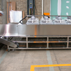 Conveyors for sterilizater