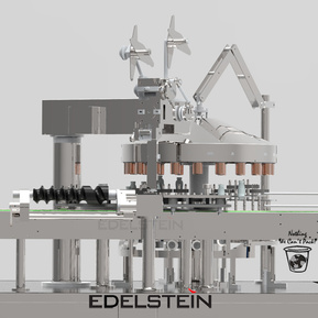 Rotary Type Bottle Aluminum Foil Sealing Machine 32 Sealing Heads