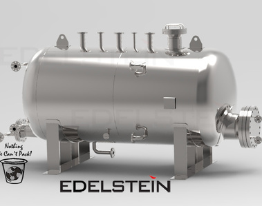 CIP (Clean In Place) Integrated Horrizontal Tank