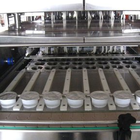 Final product horizontal discharge device  with conveyor  (option)