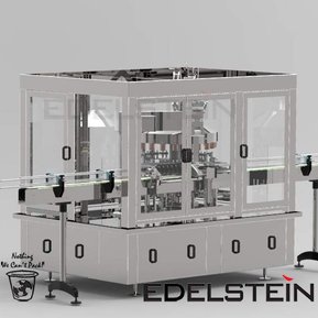 Rotary Type Bottle Aluminum Foil Sealing Machine 32 Sealing Heads