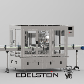 Rotary Type Bottle  Aluminum Foil Sealing Machine  32 Sealing Heads from EDELSTEIN
