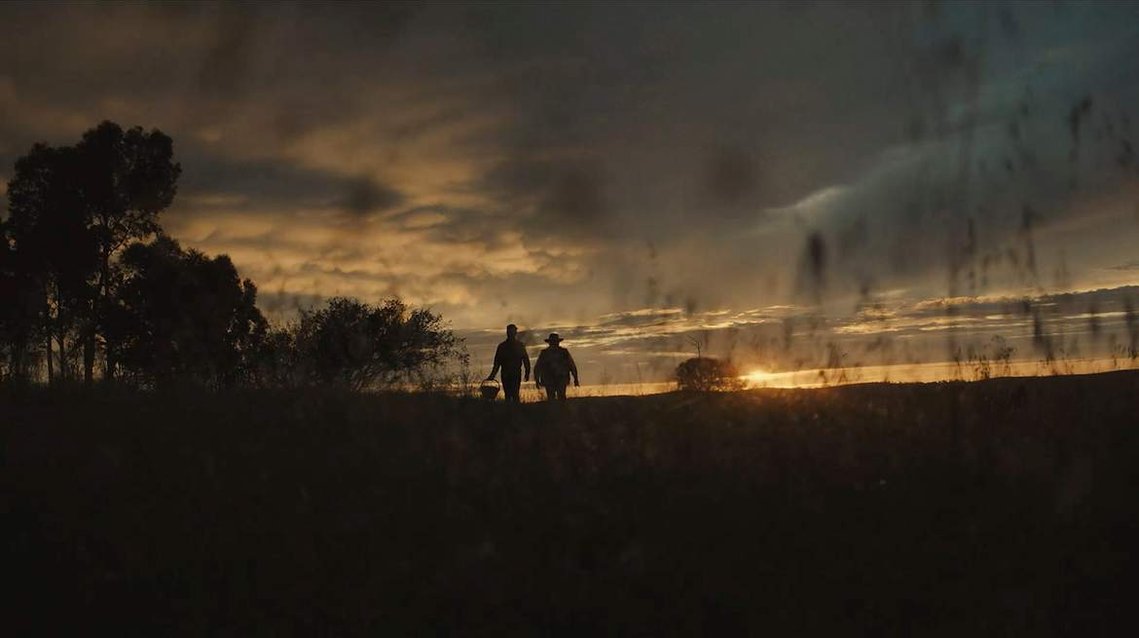 A frame from Facebook & Warndu TVC by Adelaide based Australian cinematographer and Director of Photography or DoP Miles Rowland