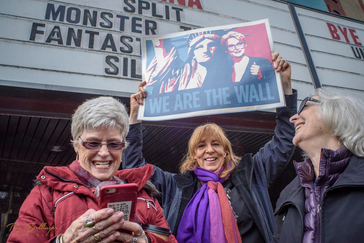 Women's March, Santa Rosa CA, Jan 21, 2017