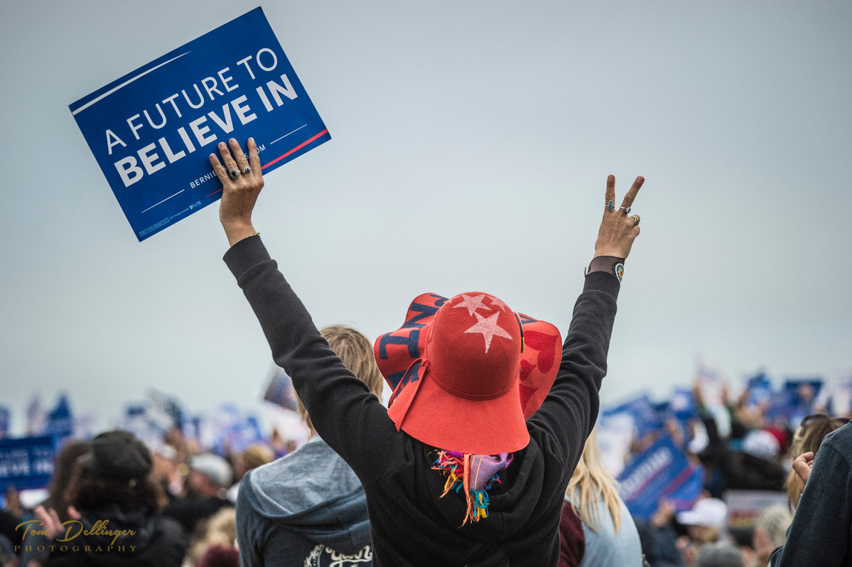 Bernie Sanders Rally, San Francisco CA, 2016