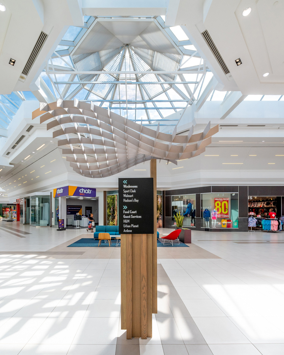 White Oaks Mall London Ontario by Frank Fenn IDEA3 Photography interior features
