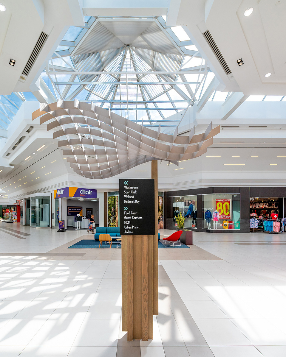 White Oaks Mall London Ontario by Frank Fenn IDEA3 Photography interior features