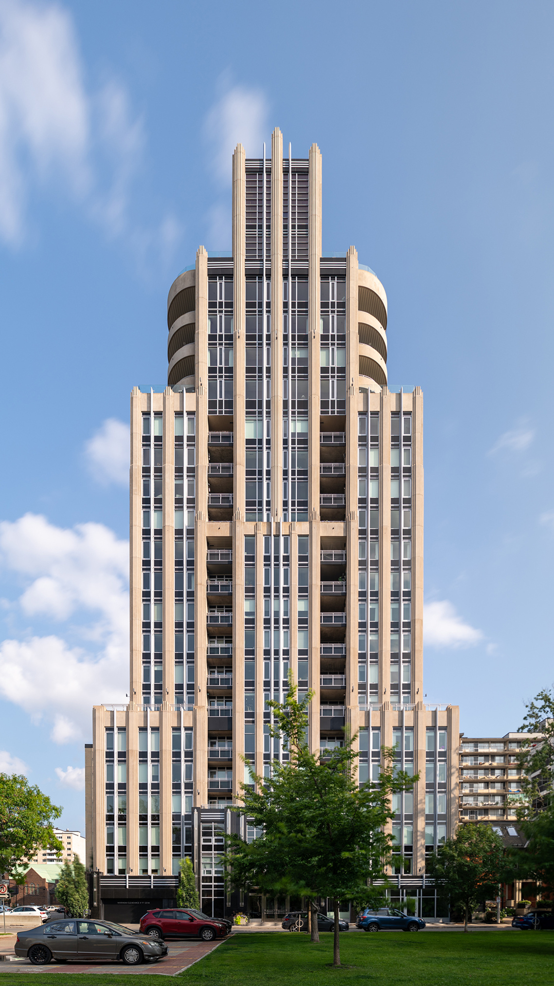 Condo tower in downtown Ottawa PPOC accepted image for architectural photography by Frank Fenn IDEA3